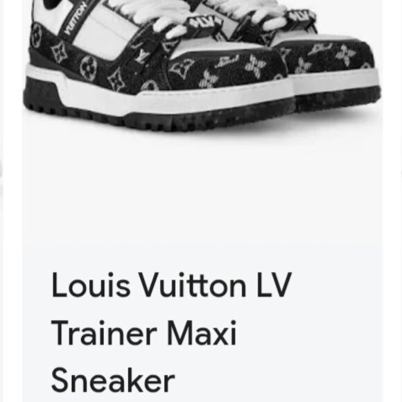 Louie Vuitton LV Trainer Maxi Sneaker - Picture 3 of 3